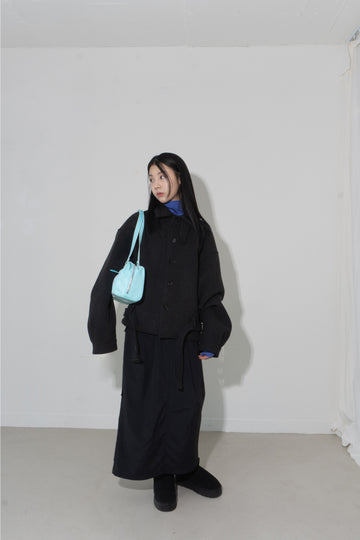 RERI S-CHECK BELT COAT